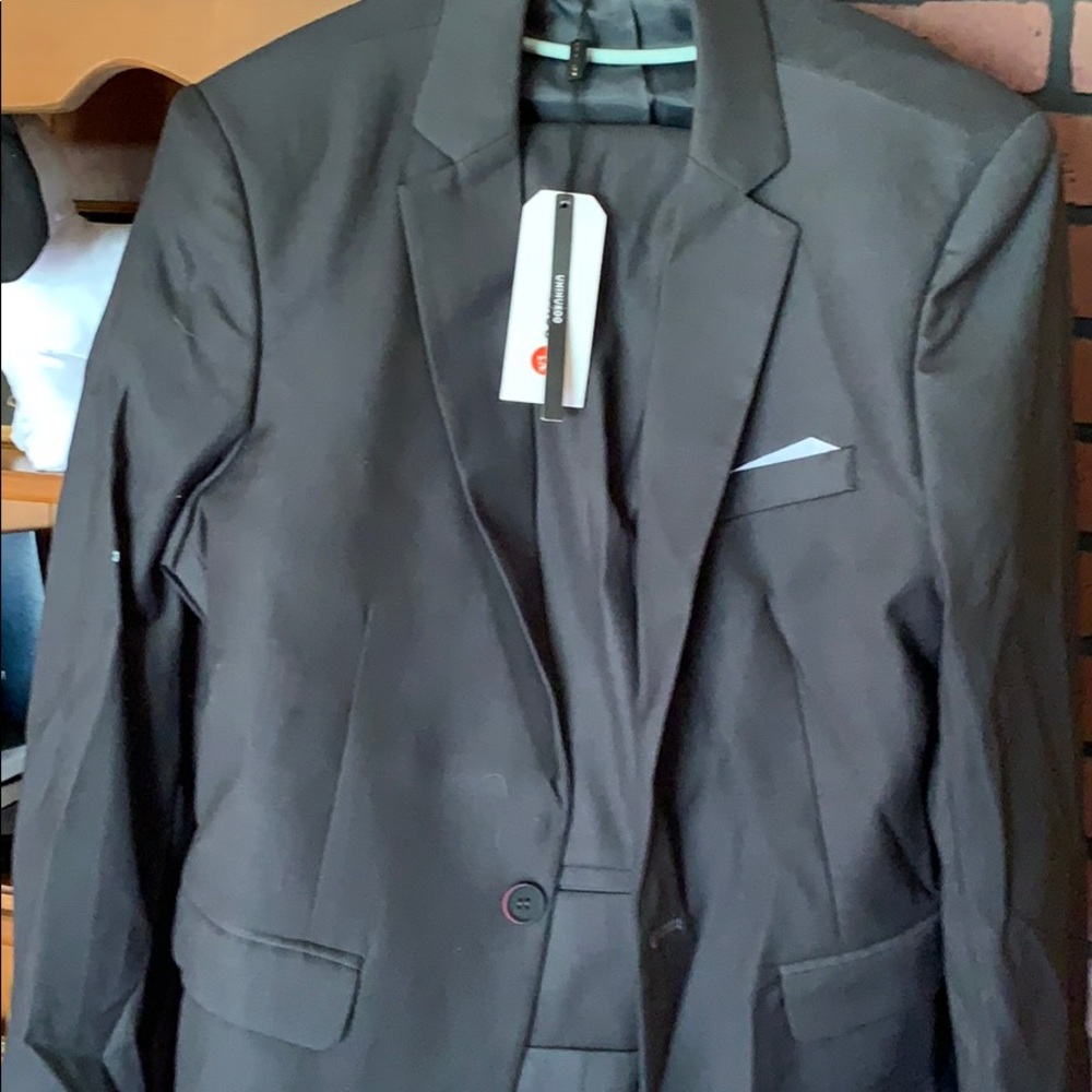 Suit dress pants dress coat